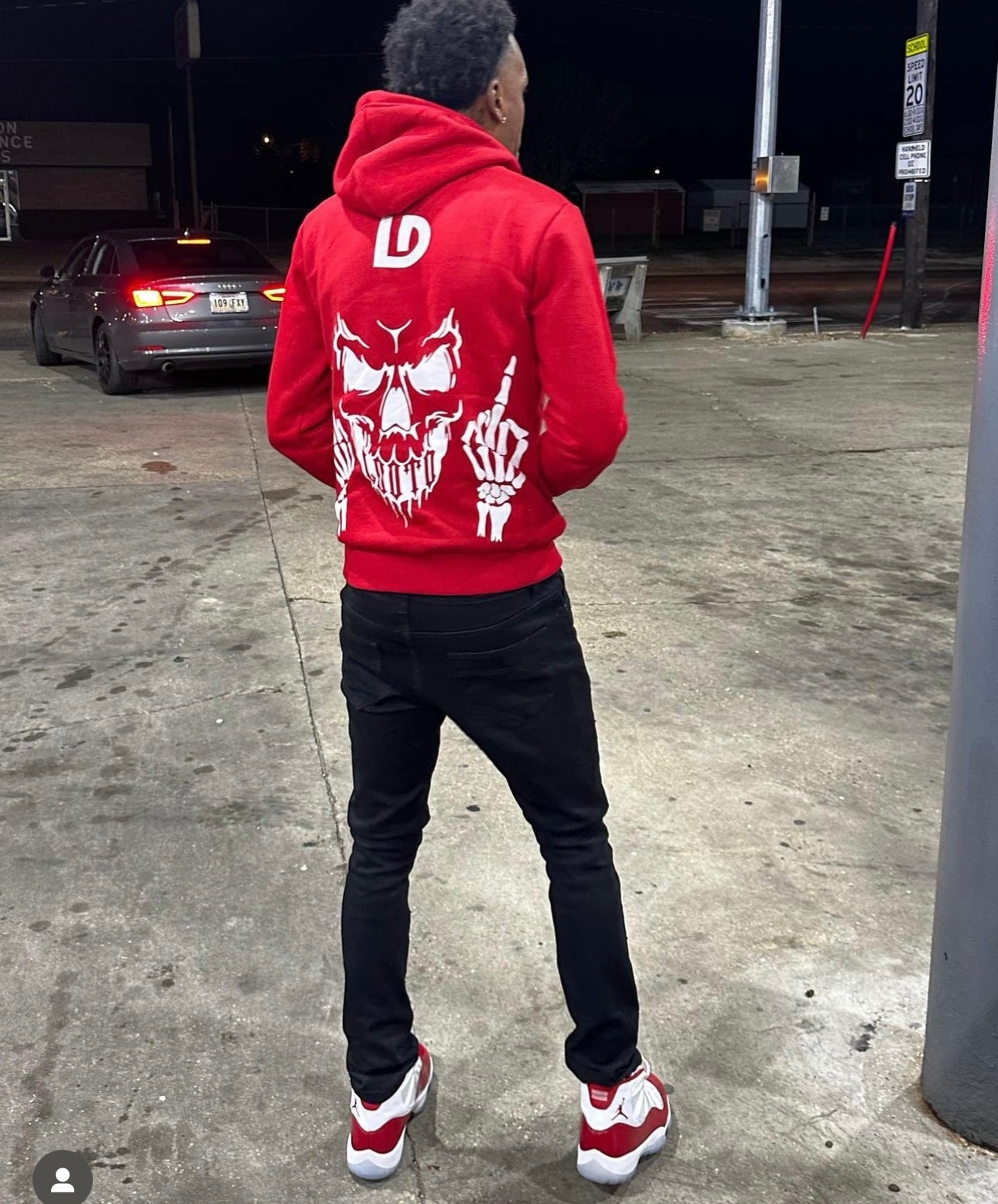 Nightmare Hoodie Red