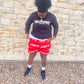 Rose Red Loot'd Shorts