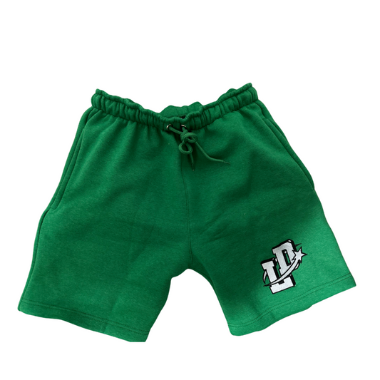 Lucky Green Cotton Shorts